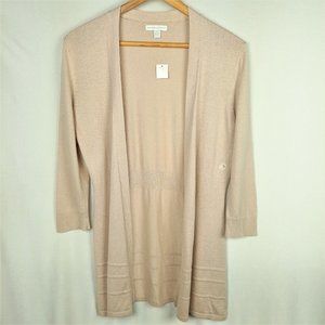 NY&C Open Neutral Cardigan